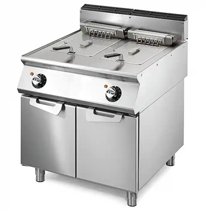 Nur Heute Elektro-Fritteuse Kapazität 2x 10 Liter