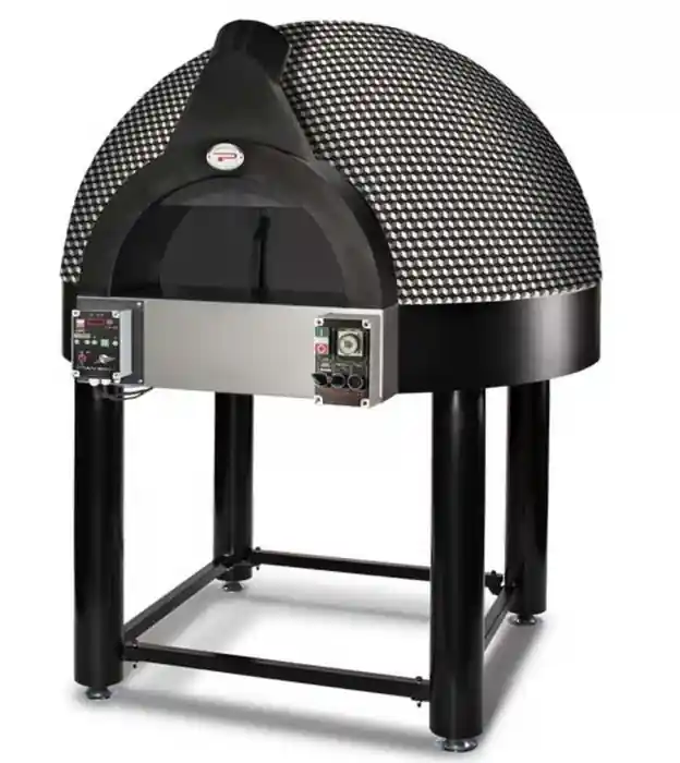 Gas und Holz Pizzaofen Pavesi JOY 110HGTW Backfläche rotierend 6 bis 8 Pizzen Neuheit