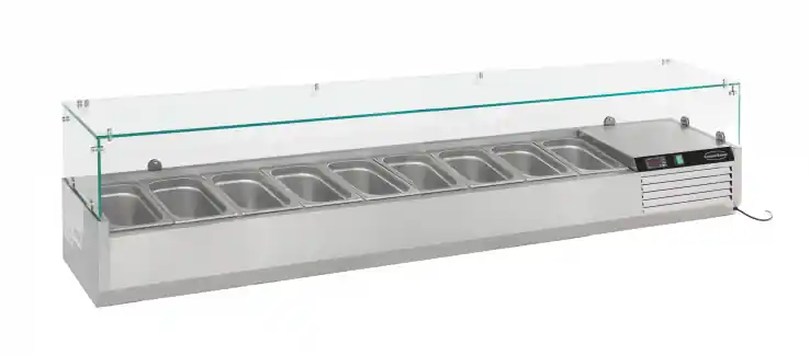 COMBISTEEL GN Kühlaufsatz 9x 1/3 Neu Im Sortiment