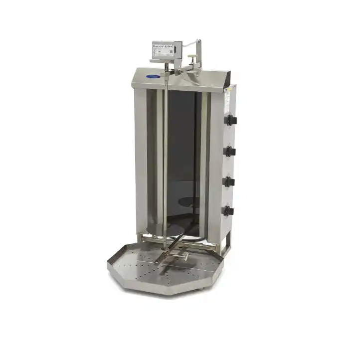 Dönergrill - 4 Brenner - 50 kg Fleisch - Elektrisch Kracherpreis