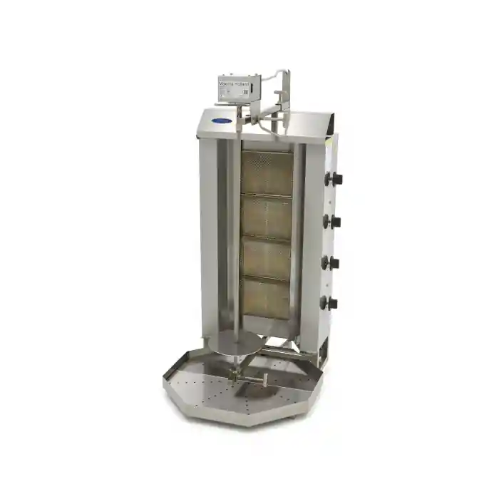 Sonderangebot Dönergrill - 4 Brenner - 50kg Fleisch - Gas