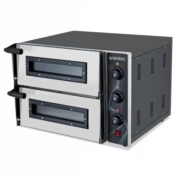 Geprüft EASYLINE Elektro Pizzaofen mit 2 Backkammern