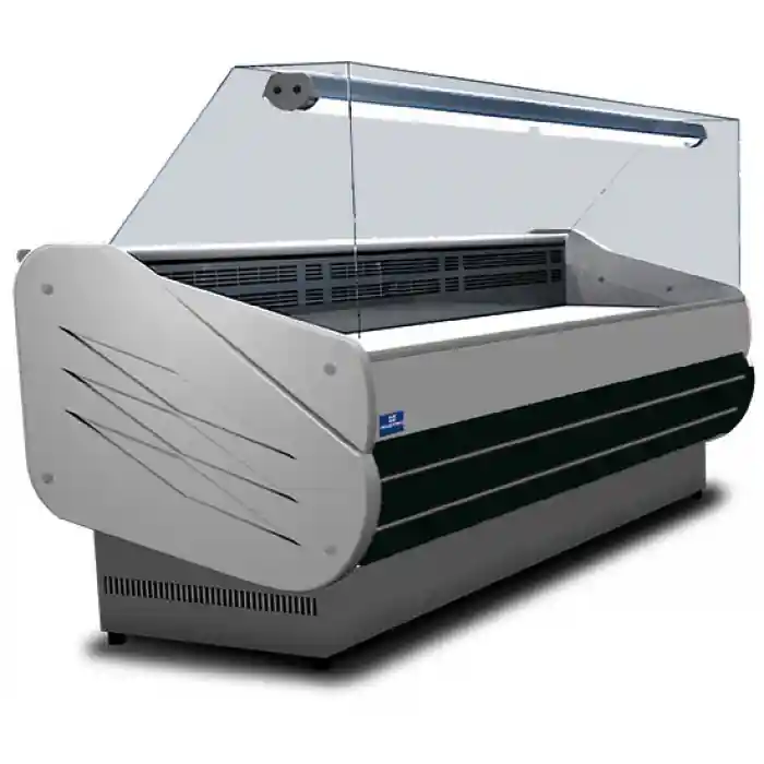 Aktuell Kühltheke 1520 mm mit gerader Frontverglasung Umluft Kühlung +3°/+5°C