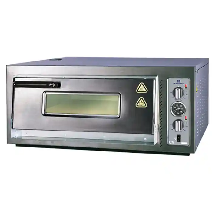 Neuheit Mastro Elektro-Pizzaofen für 9 Pizzen ø 30 cm Mechanische Bedienung