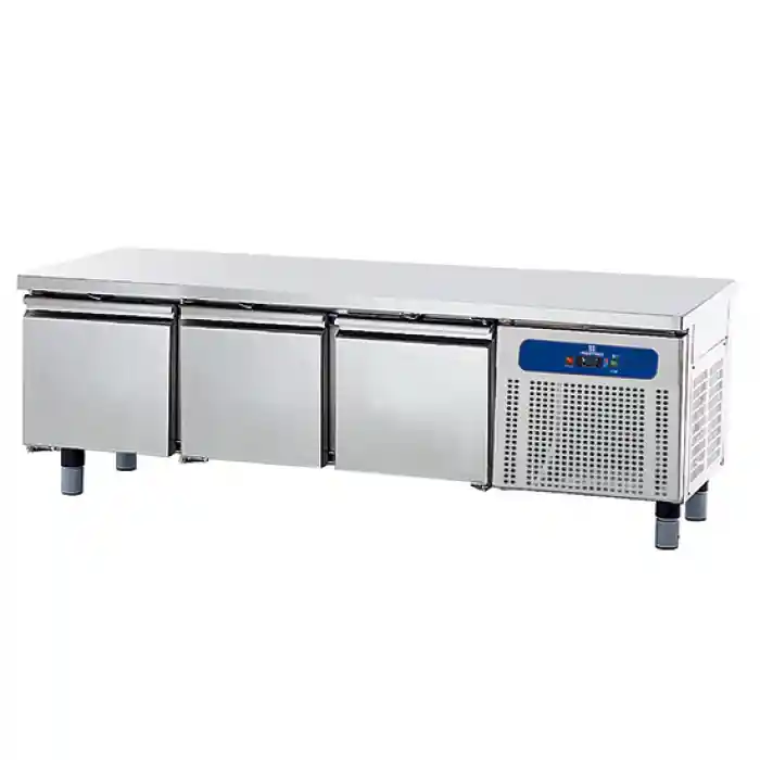 Tiefkühlunterbau mit 3 Schubladen 1/1 für Kochgeräte B=1800 mm Mega-Angebot