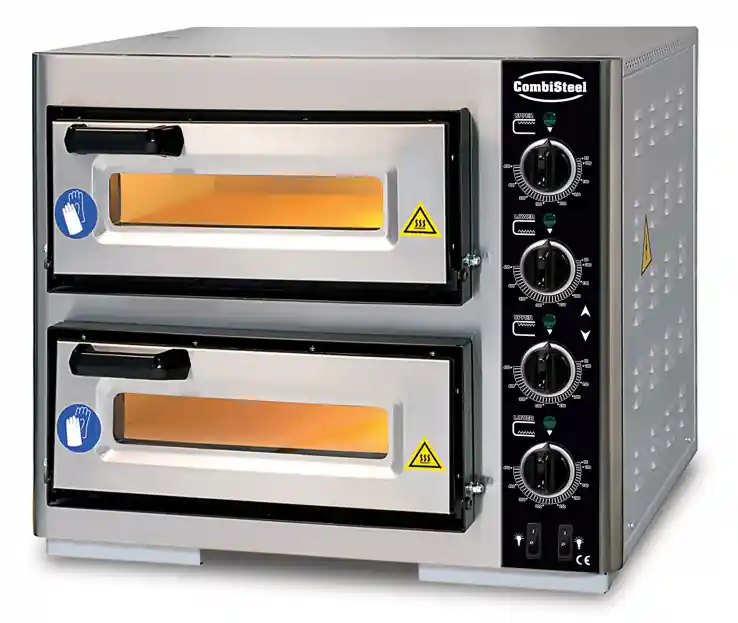 Neu Elek. Pizzaöfen Doppelt 2 X 1