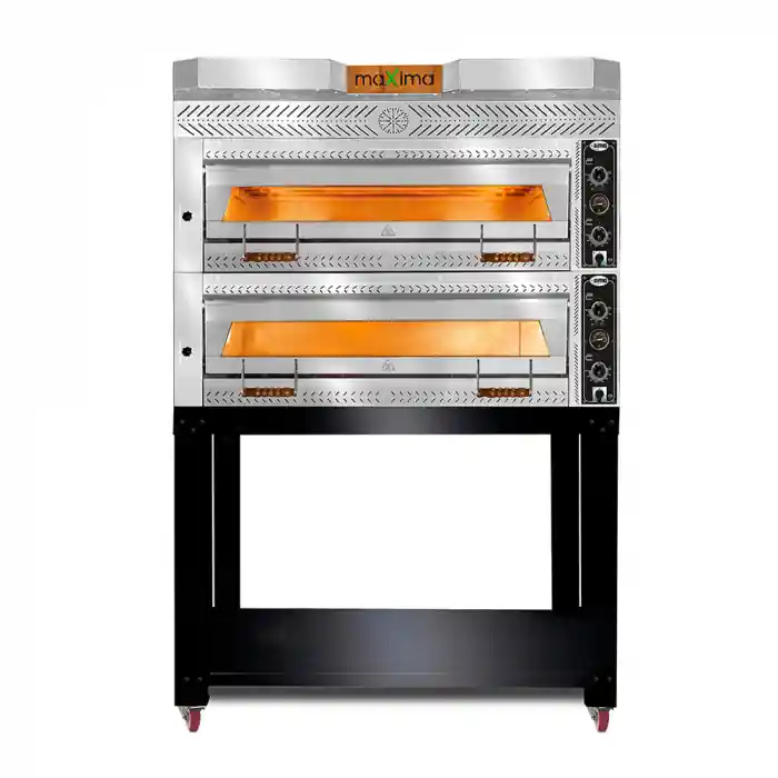 Direkt Vom Hersteller GMG Pizzaofen 6+6x Ø 35cm 16 kW 400V 2 Backkammern