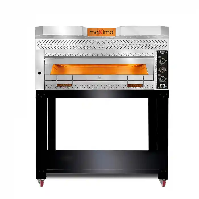 Expressversand GMG Pizzaofen 9x Ø 35 cm 12 kW 400V 1 Backkammer
