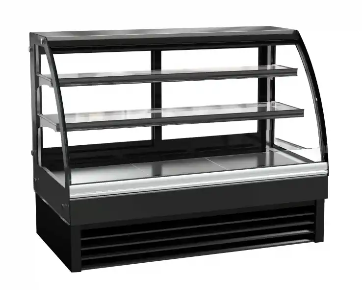 Preisknaller Große Rund-Kühlvitrine 1500 mm mit LED & Umluftkühlung