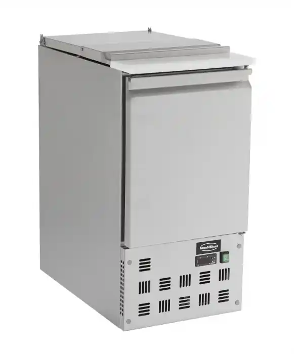 Saisonangebot Kompakte Saladette 109L aus Edelstahl mit GN 1/1