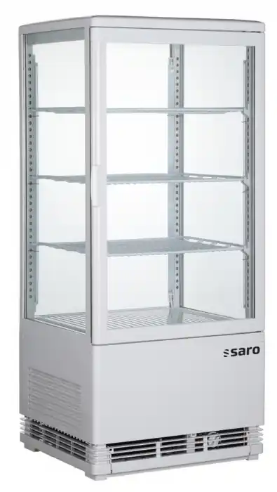 Kühlvitrine 78 L weiß B 428 x L 386 x H 960 mm Wochenendangebot