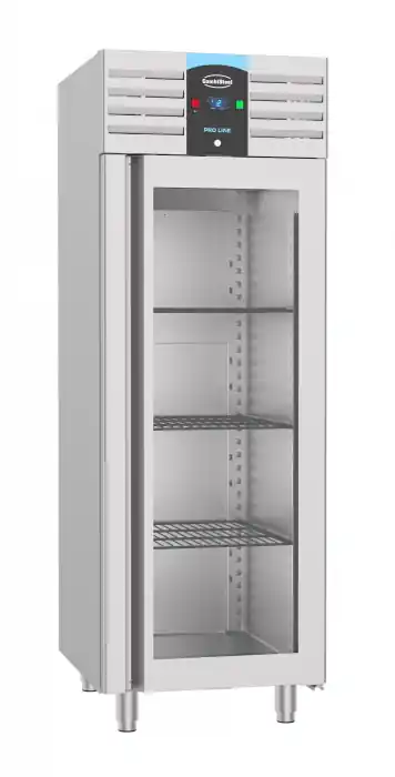 Neu Im Sortiment Tiefkühlschrank Edelstahl Glastür Mono Block 700 Ltr