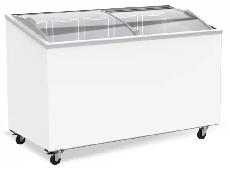 Heißes Angebot Tiefkühltruhe Glasdeckel 397 L