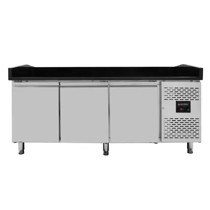 Direktkauf EASYLINE Pizzakühltisch 800 / 3-türig "schwarz"