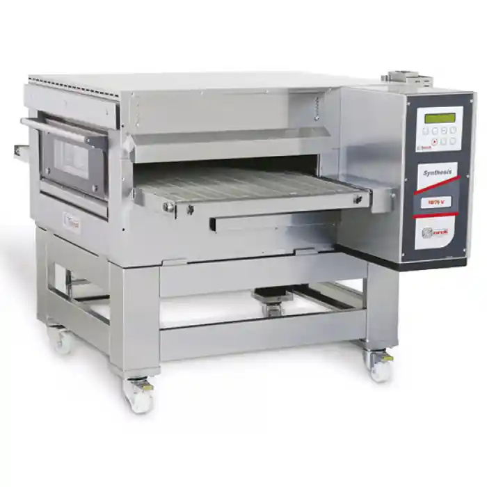 Mastro Gas-Tunnelofen mit Unterbau auf Rädern Bandbreite 1000 mm Umluft Max 300 Pizzen/h Billig