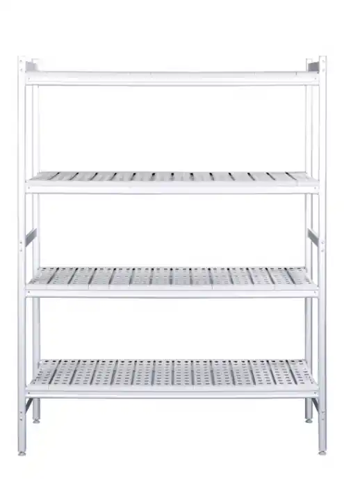 Saisonangebot Alu- Regalboden mit Kunstoffrosten 475 x 974 mm