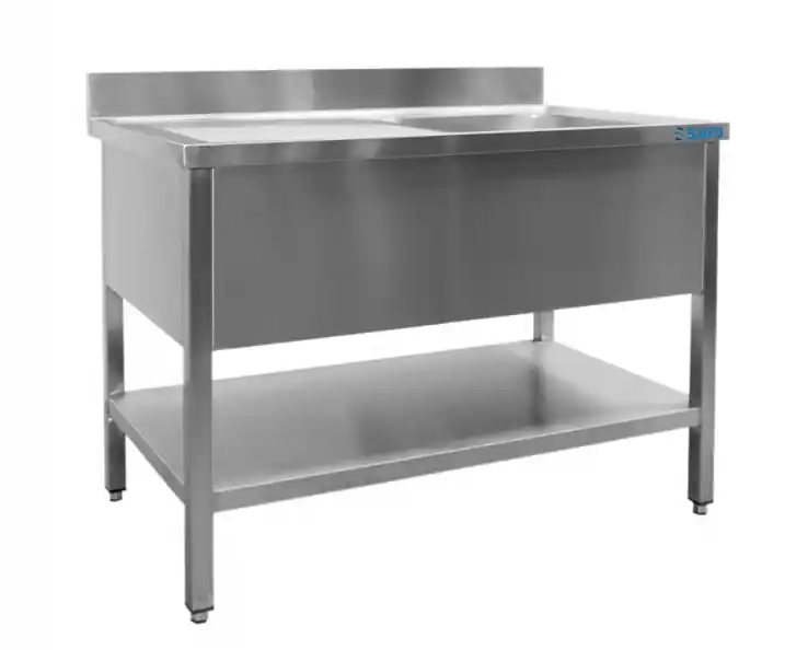 Spültisch 1 Becken links B 1400 x T 600 Wochenendangebot