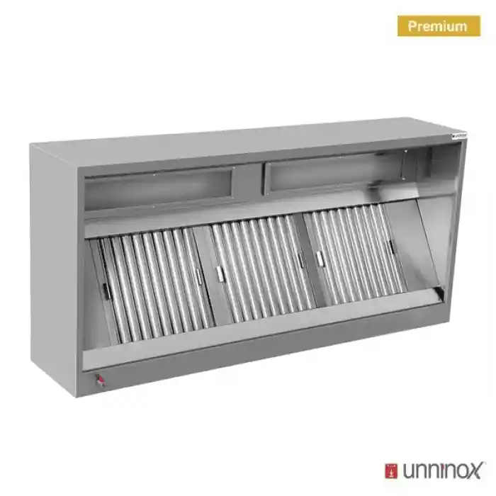 Angebot Dunstabzugshaube Box Modell 2000x1100x450mm Edelstahl