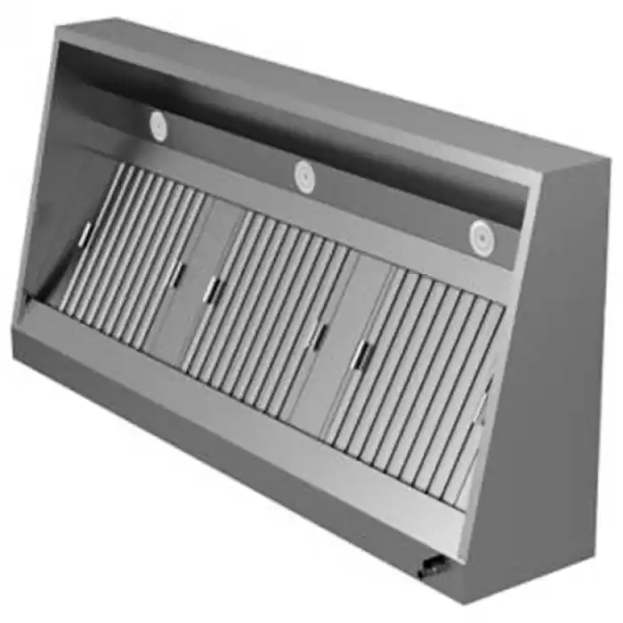 Abverkauf Wandhaube Snack mit LED-Beleuchtung, 2000x950 mm