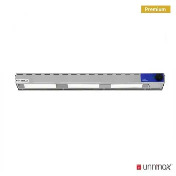 Keramik-Deckenwärmer 1000mm Edelstahl 3x250W Neuheit