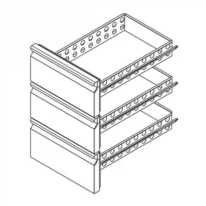 Skyrainbow Schubladenblock 3er – THP 700 Neu Im Sortiment