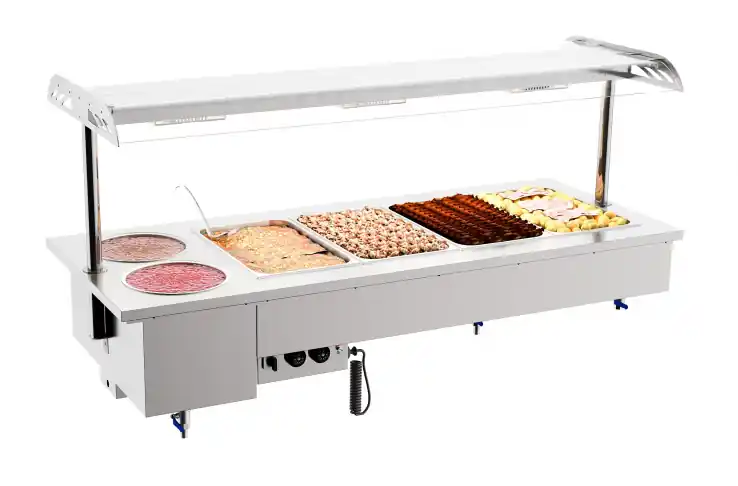 Einbau Bain-Marie Mit Schalen 5/1 Preisknaller