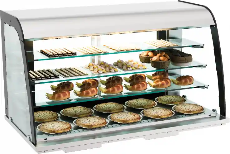 Garantierte Lieferung Einbau Neutral Vitrine 155L Offen