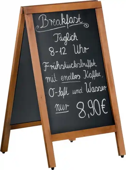 Menütafel / Kreidetafel 4 kg Rabatt