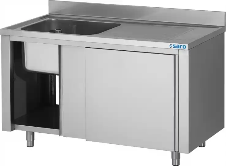 Spülschrank mit Schiebetüren 2000 2 Becken links Angebot