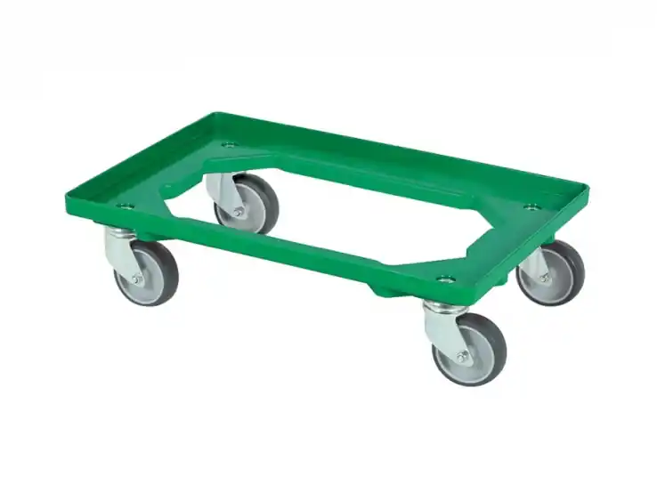 Transportroller 600 x 400 grün Top-Preis