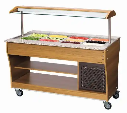 Echt Bartscher Buffetwagen, kalt, 4x 1/1 GN