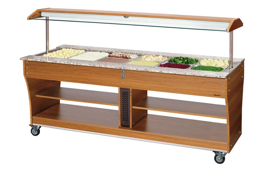Highlight Bartscher Buffetwagen, warm, 6x 1/1 GN