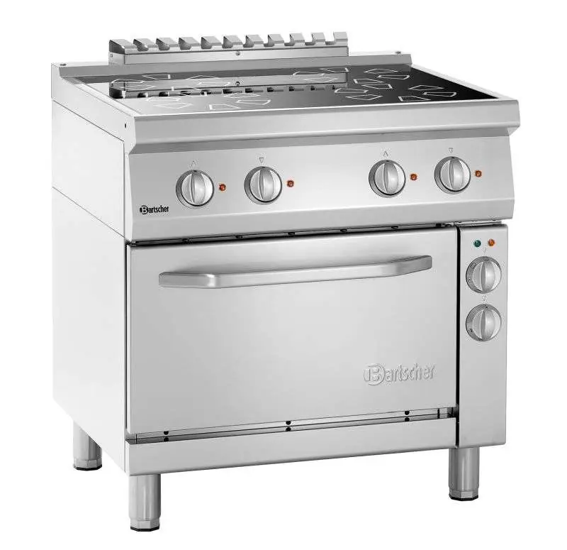 Super-Preis Bartscher Elektroherd 700, 4 Felder, EBO