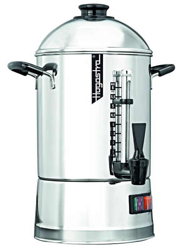 Markenware Hogastra Heißwasserautomat HWA 6 CLASSIC Line mit Domdeckel, 2 - 6 Liter