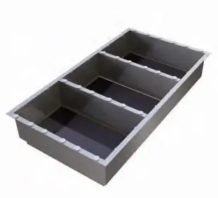 Ausverkauf Weisser Glaskeramik Warmhaltestation 3x GN 1/1 CWB-3 E 150