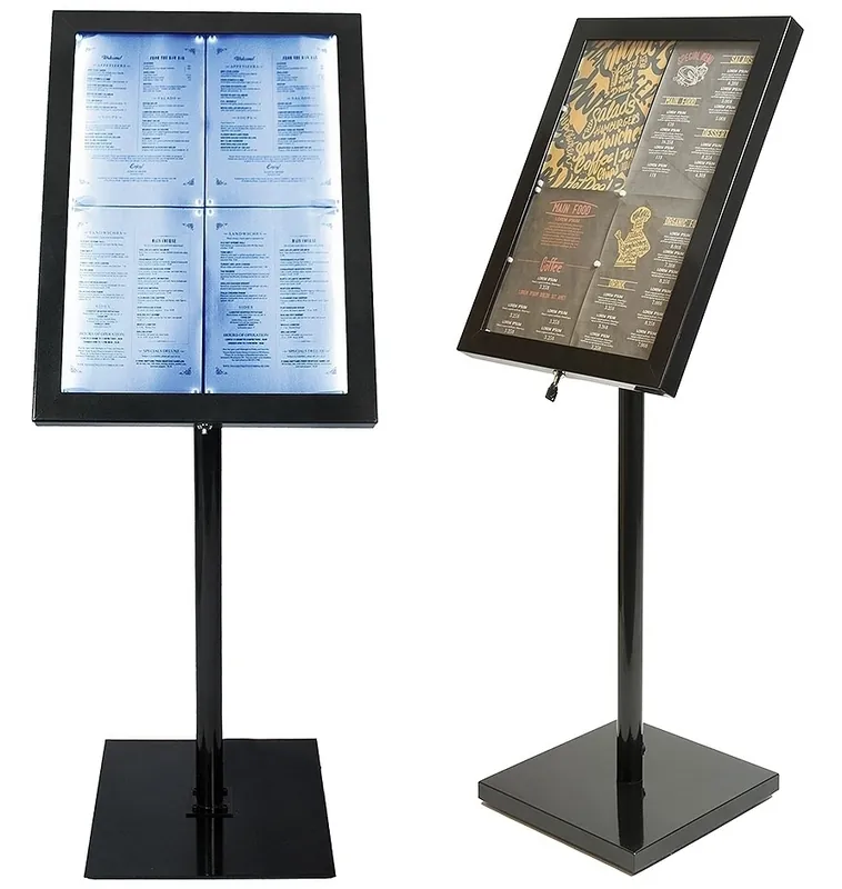 Geprüft Contacto LED-Speisekarten-Display