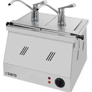 Neue Kollektion SARO Bainmarie 2X1/4 GN 200 mit Dispenser BM-0214