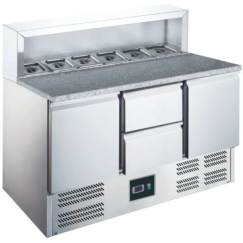 SARO Pizzatisch mit Aufsatz Modell EPS 903 2/2 Wochenendangebot