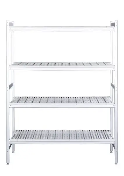 Direktkauf SARO Alu- Regalboden mit Kunstoffrosten 475x1152mm