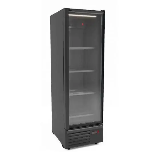 Sale Kühlschrank 1 Glastür schwarz 550L
