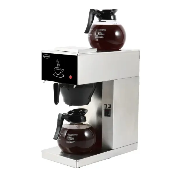 KAFFEEMASCHINE INKL. 2 KAFFEEKANNE AUS GLAS 1.8L Echt