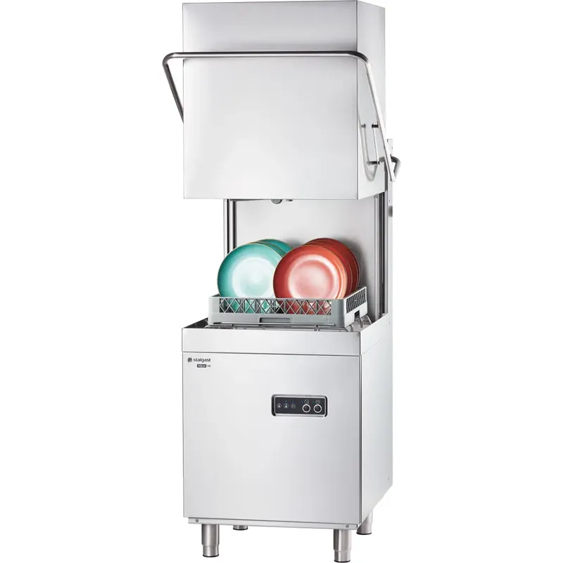 Jetzt Bestellen Haubenspülmaschine 6,8 kW mit Klarspülmittel- und Reinigerdosierpumpe