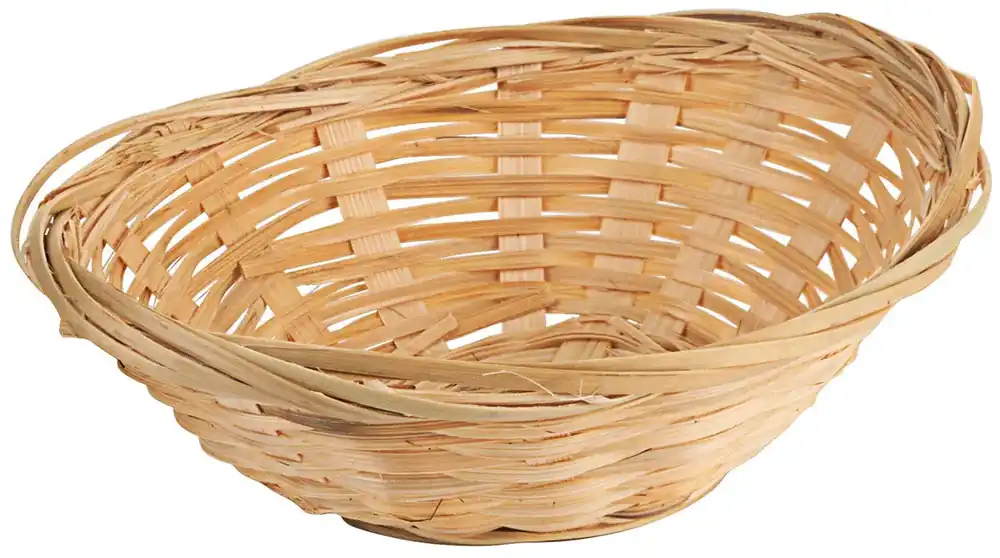 Begrenztes Angebot Brotkorb Bambuskorb 16x12x6cm oval