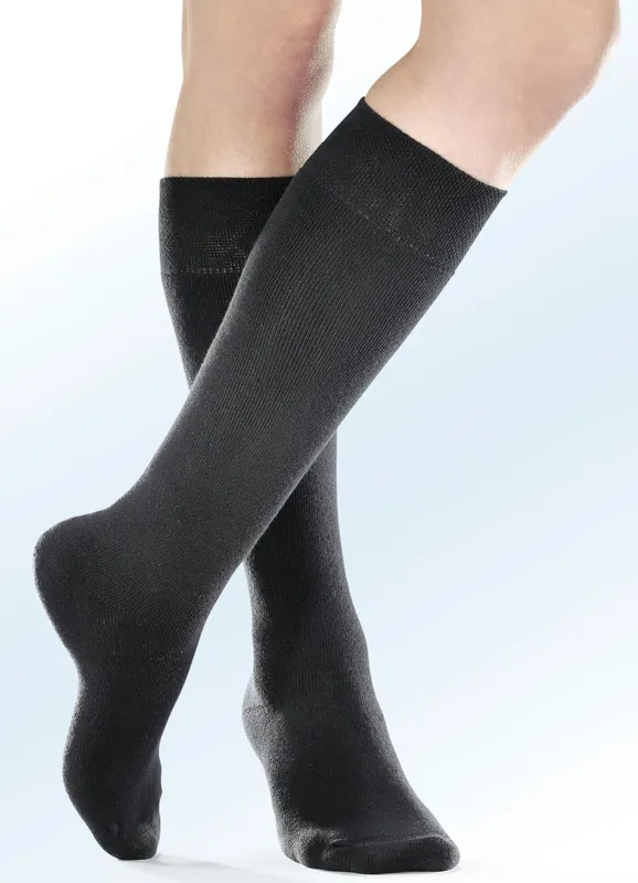 Viererpack Thermo-Kniestrümpfe mit Komfortrand Knallerangebot