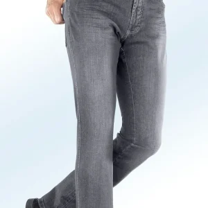 "Francesco Botti"-Unterbauch-Jeans mit Dehnbund in 3 Farben Solange Der Vorrat Reicht
