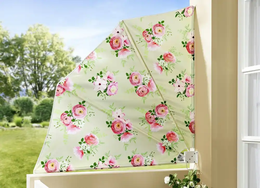Balkonfächer Rosen Saisonangebot