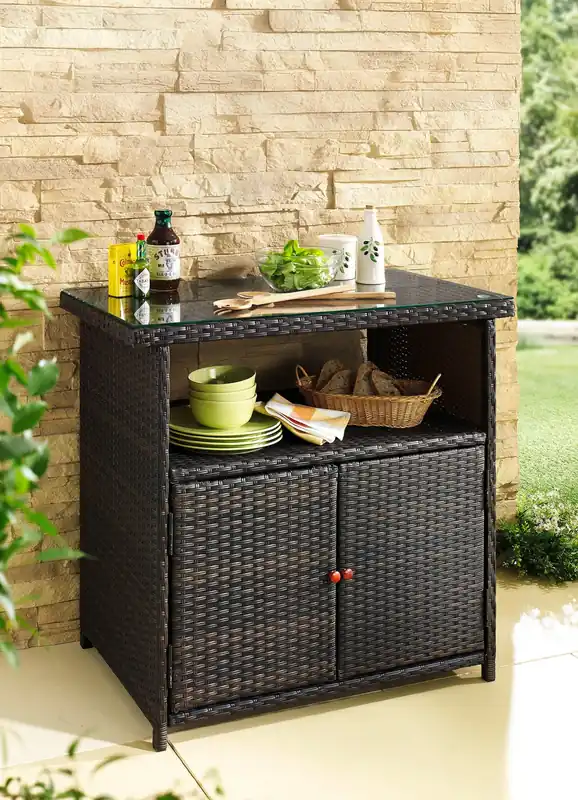 Aktuell Praktisches Sideboard für Garten oder Terrasse