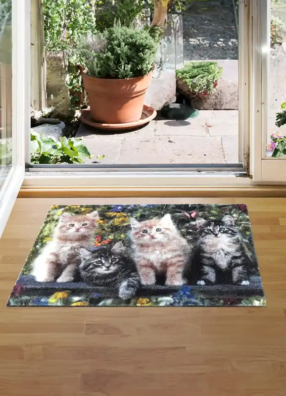 Fußmatte Katzenfreunde Heißes Angebot