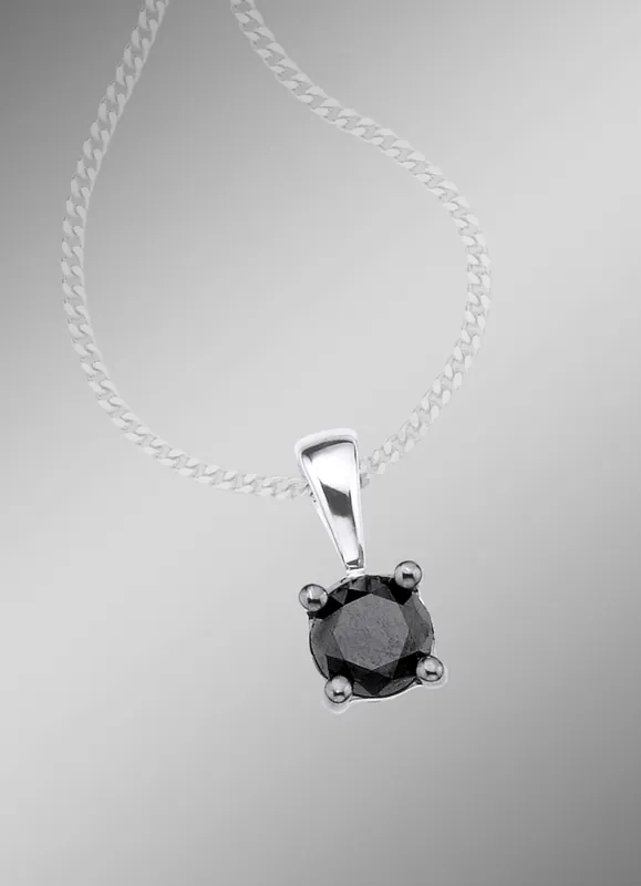 Bildschöner Anhänger mit 1 Diamant Schneller Versand