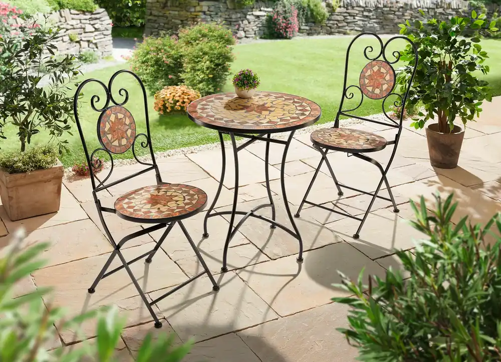 Bistro-Set aus Eisen Preis Gesenkt